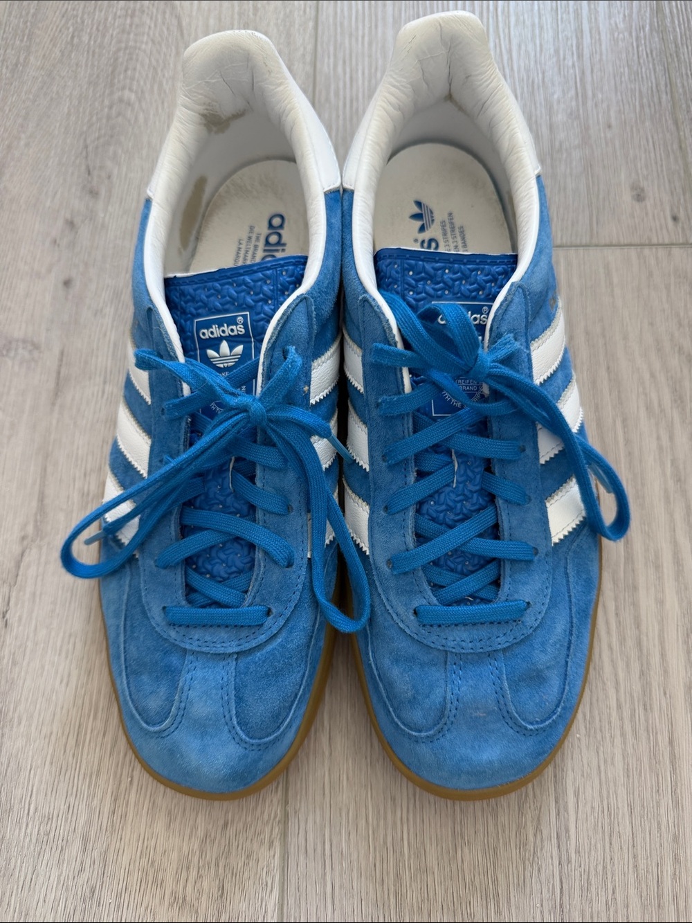 adidas Blue and White Women's Sneakers
